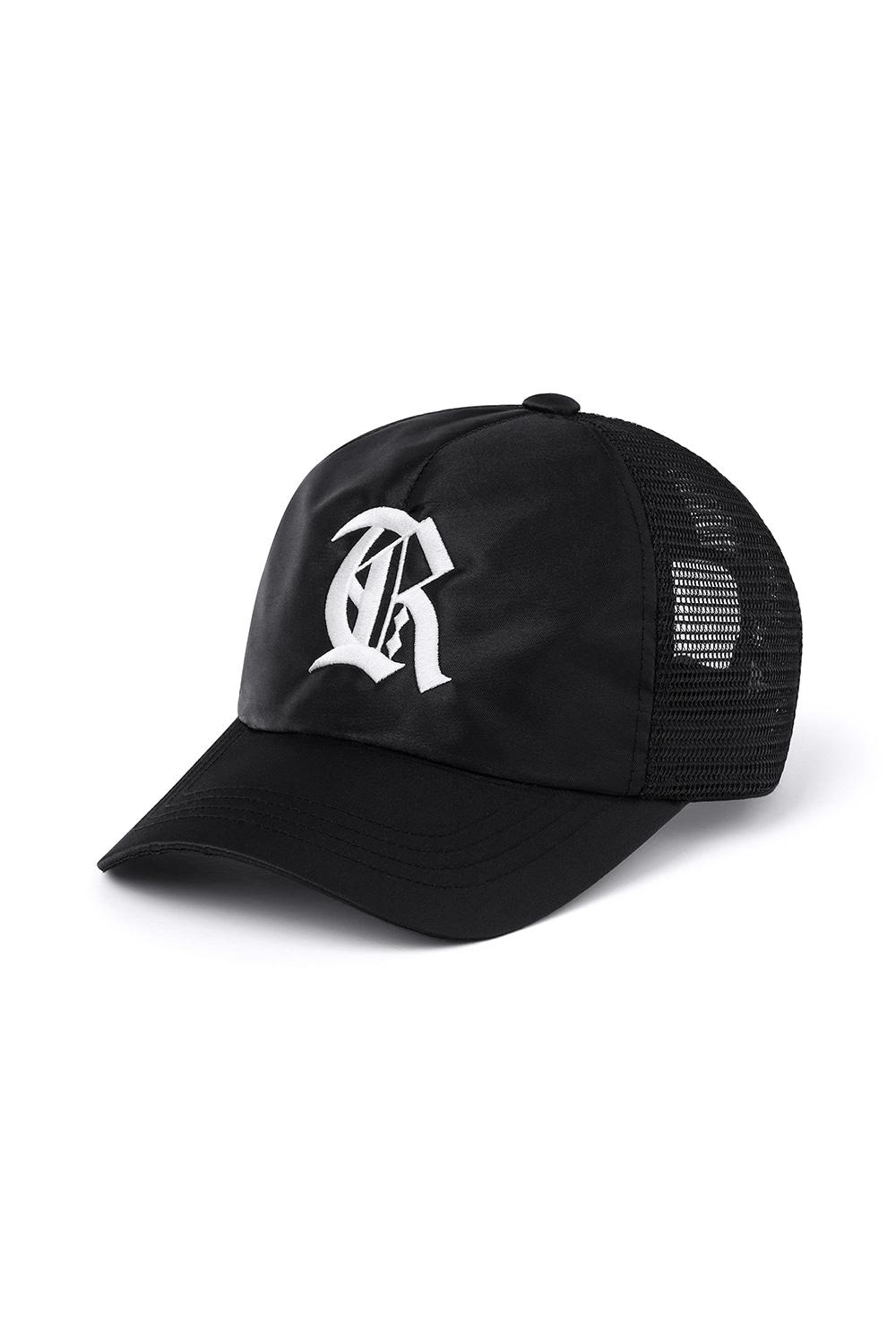 SYMBOL MESH CAP [BLACK]
