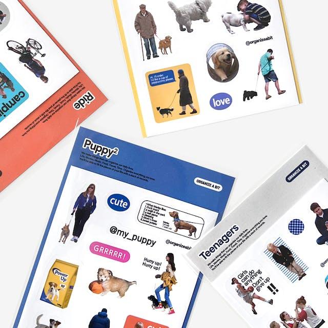 series sticker1 set 시리즈 스티커 세트