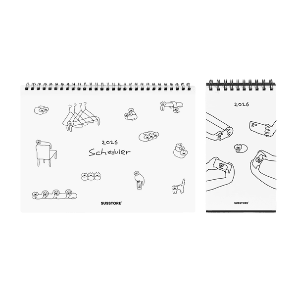 당일출고 [set] 2026년 서스스토어 달력+스케줄러