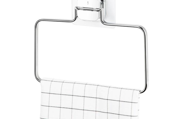 링타입수건걸이 F180 행주걸이 타올 고무장갑걸이 스텐 압연 부착식 밀착패드