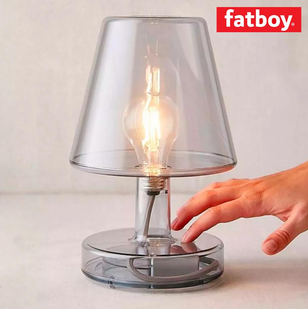 Fatboy 팻보이 투명 테이블 램프 LED조명 무선 충전식 Transloetje 독일배송