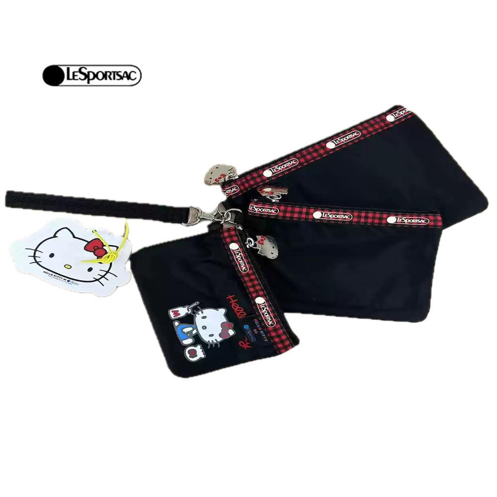 레스포삭 파우치 동전지갑 헬로키티 3종세트 카드홀더