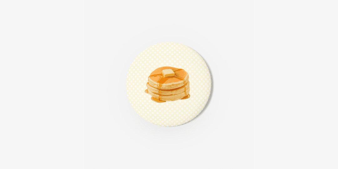 ★ Pancake can badge ㅣ 마플샵