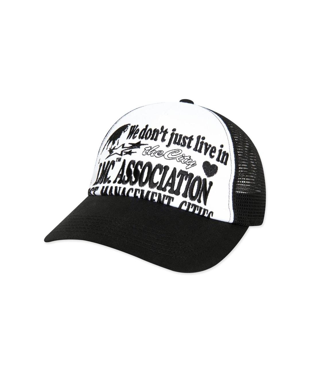 THE CITY MESH 5PANEL CAP black