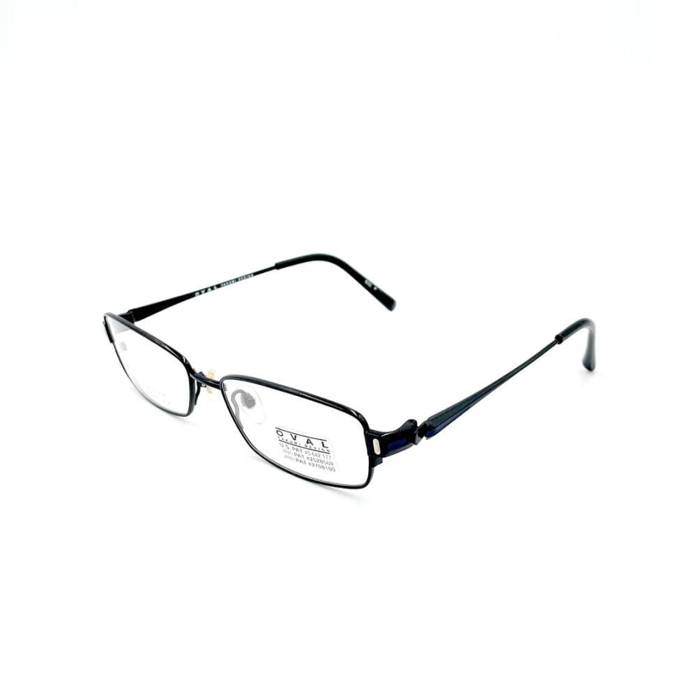 오발 타쿠미 긱시크 블랙 메탈 안경 / OVAL TAKUMI Geek Chic Black Metal Glasses