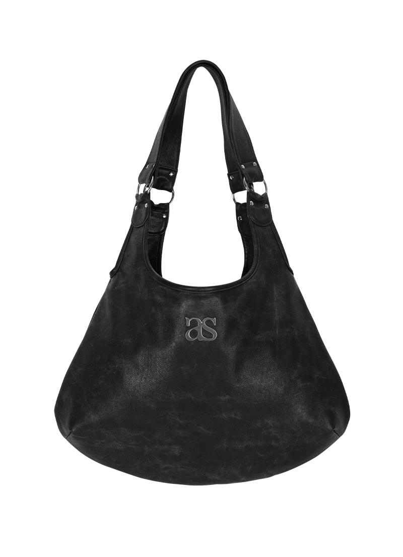 RICKY SHOULDER BAG / CRACK BLACK / 9.22 순차 발송 예정