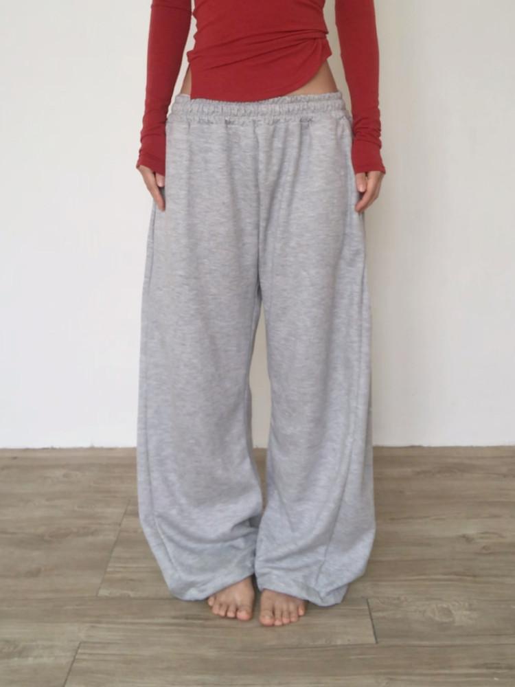 사이드 핀턱 트레이닝 팬츠