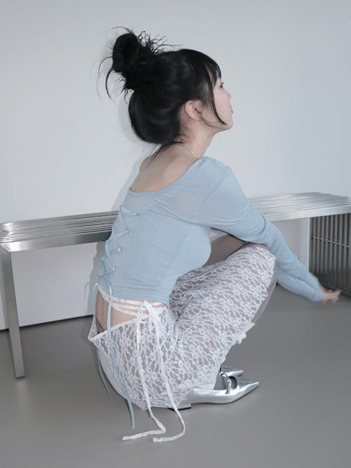 BACK RIBBON T, 3color