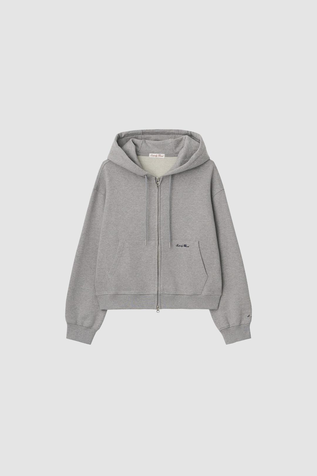 3rd) Brienne Gray Hoodie Zip-Up