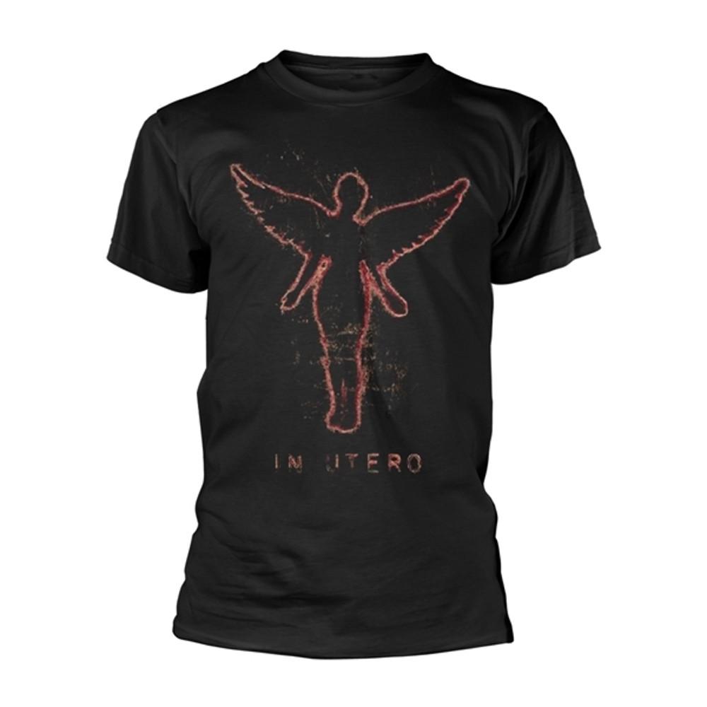 공식 NIRVANA 너바나 In Utero F&B 반팔 티셔츠