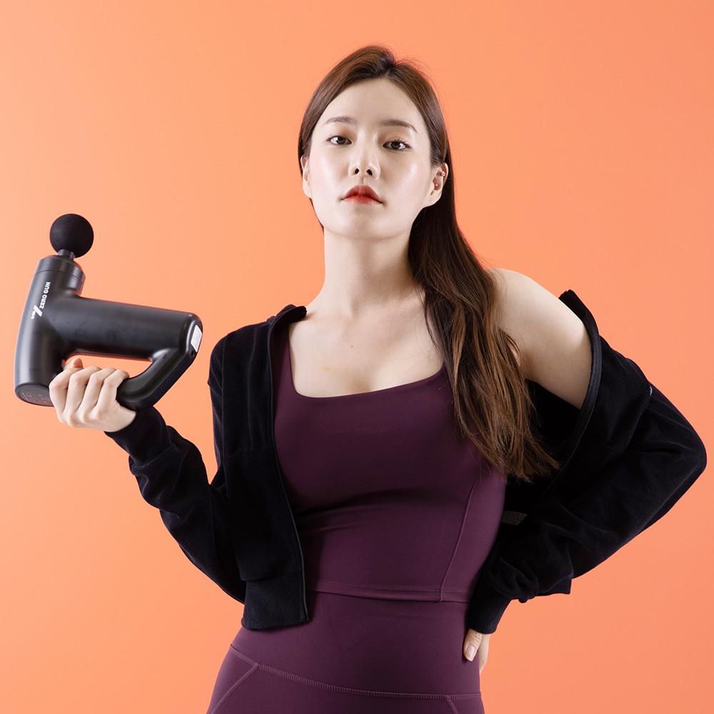 제스파 무선 자동 마사지건 목어깨 등허리 안마기 승모근없애는운동 어깨뭉친근육풀기 ZP2730