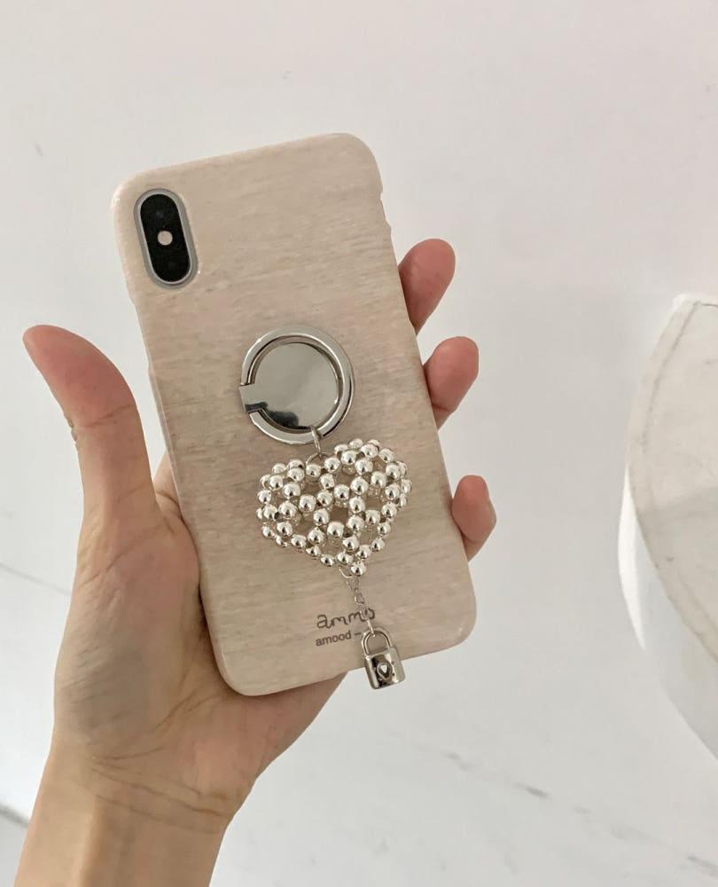 ammo  밀크티 글로시 하드케이스 iphone xs