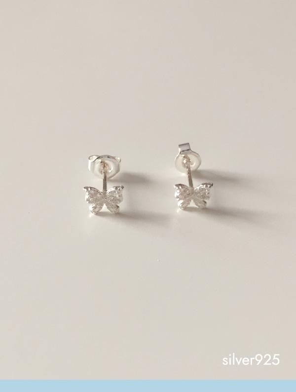 butterfly earring (silver925)