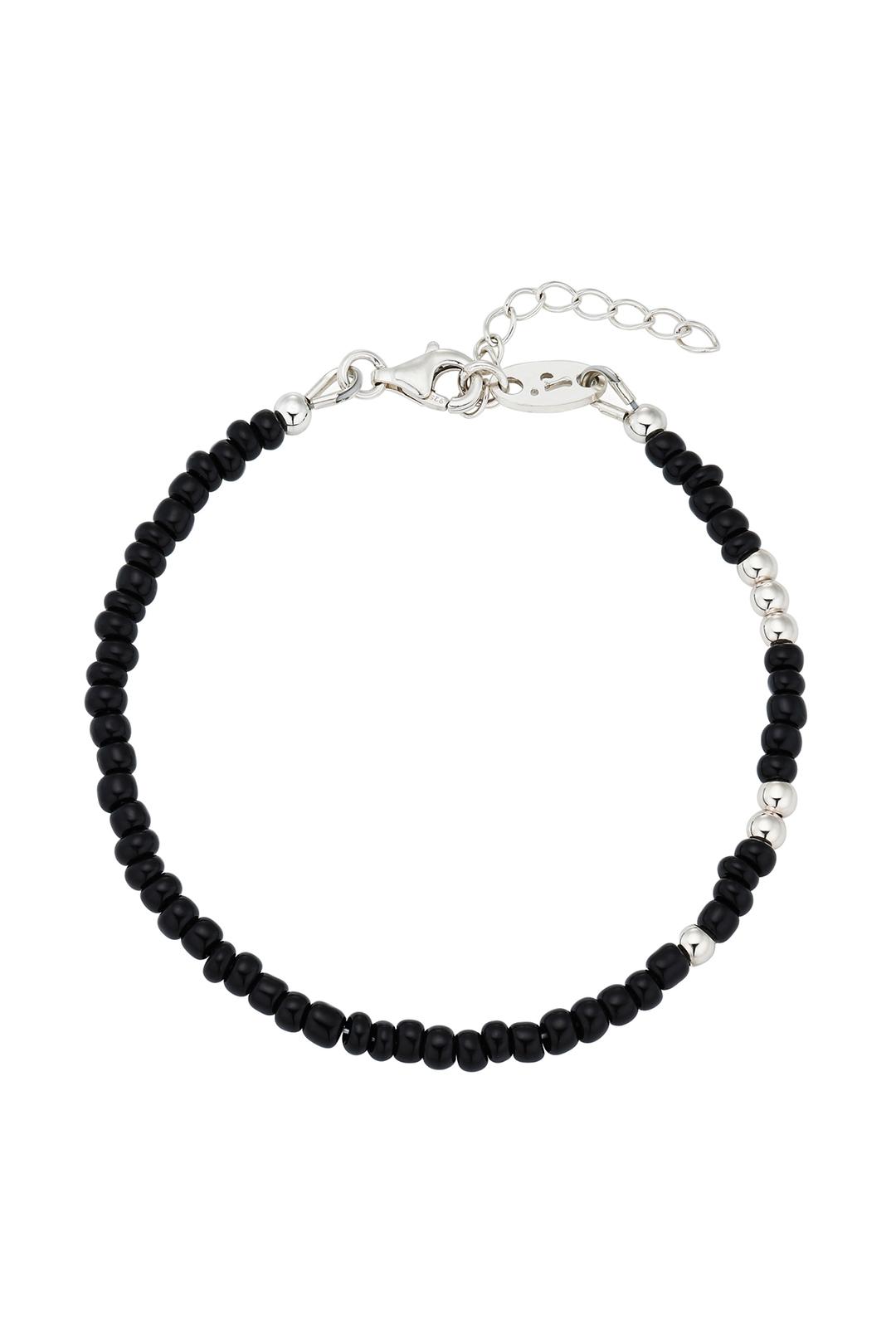 BEADS BRACELET - BLACK