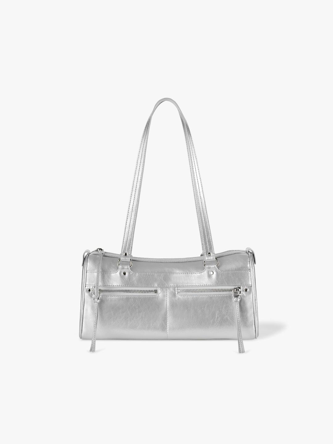READY DUFFLE BAG - SILVER