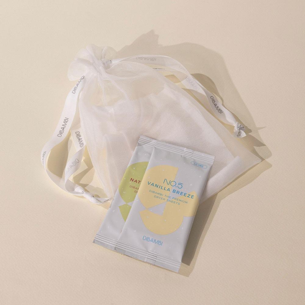 건조기시트 체험KIT (건조기시트4개입+사쉐파우치)