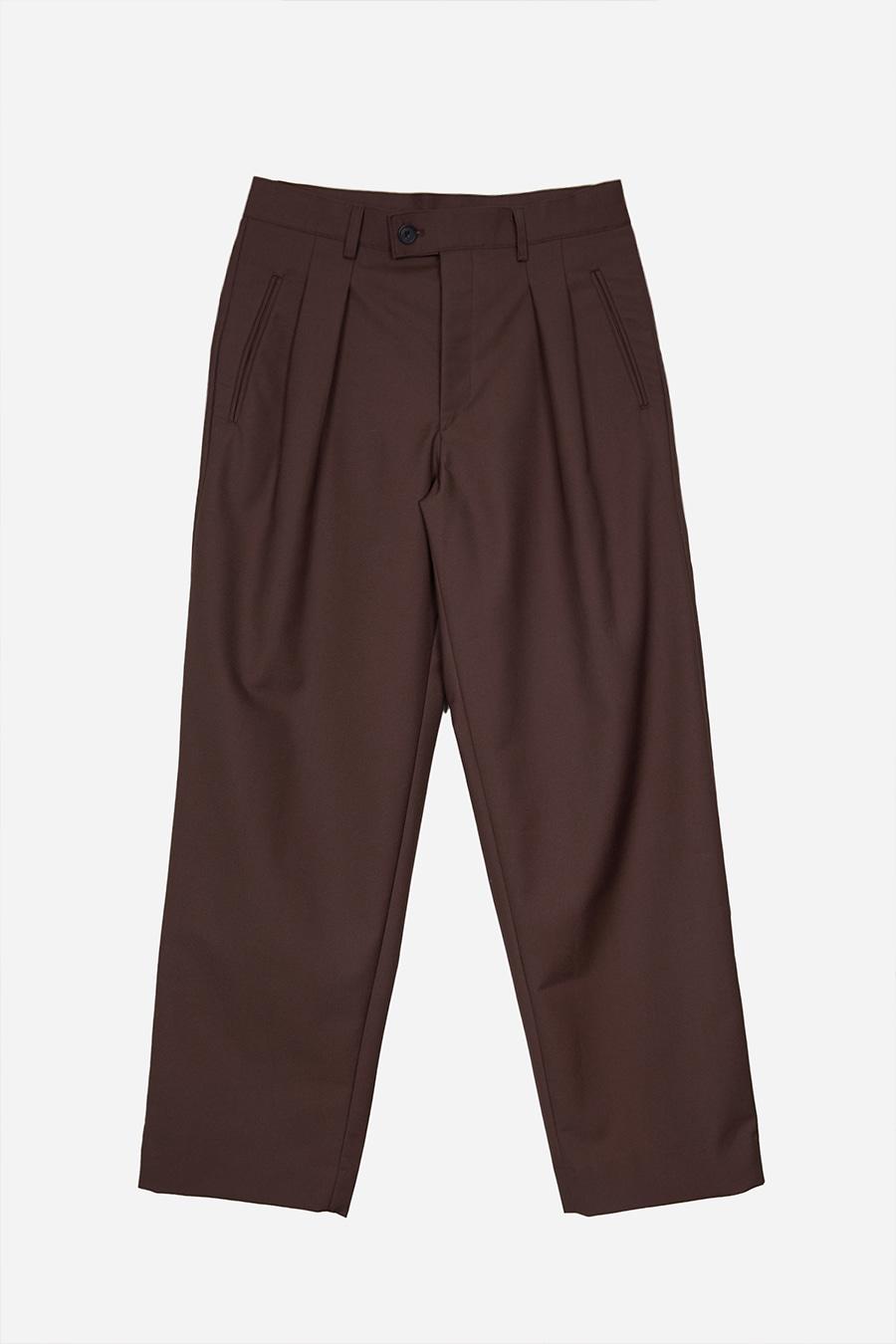 ISE TWO-TUCK SLACKS