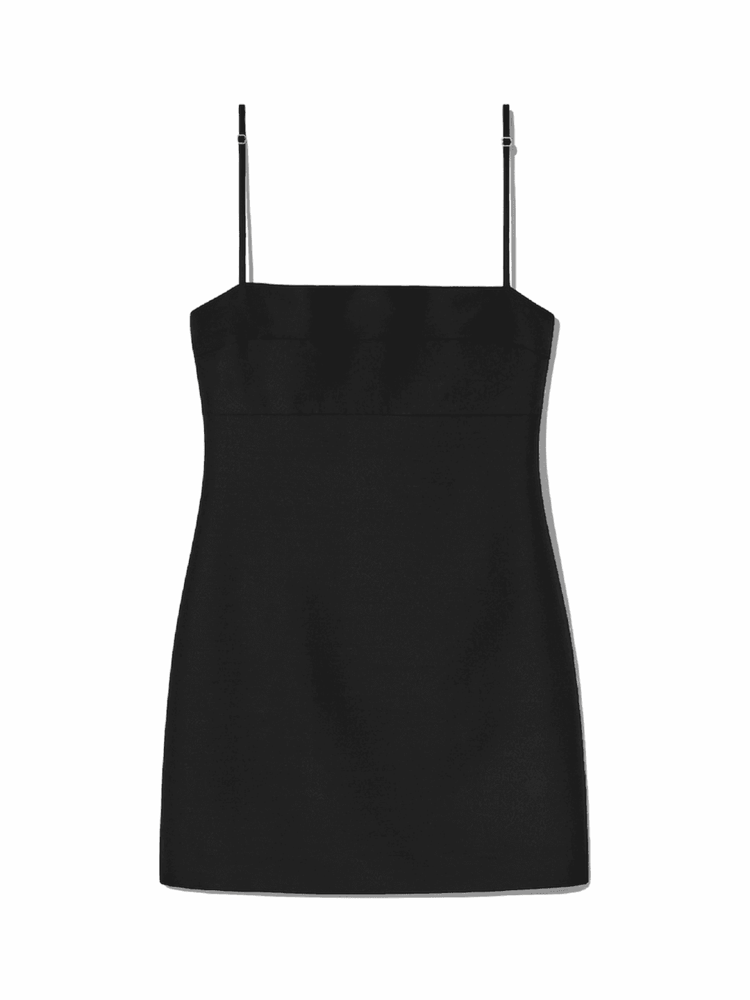 G SLIP MINI DRESS (BLACK)