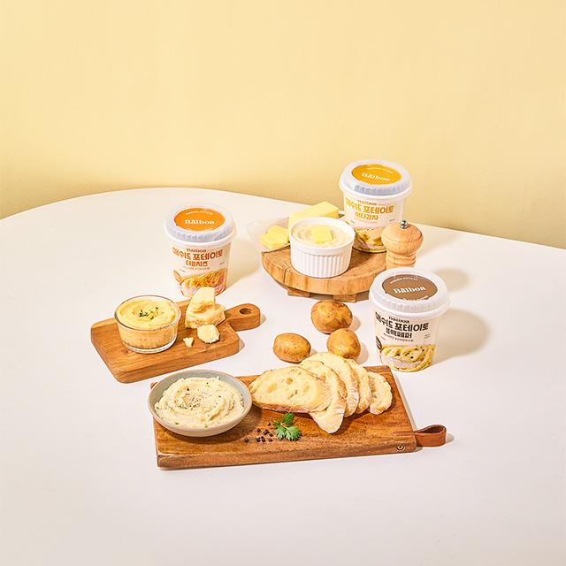 1분 조리로 간편한, 매쉬드 포테이토컵(3개입/6개입 중 택1)