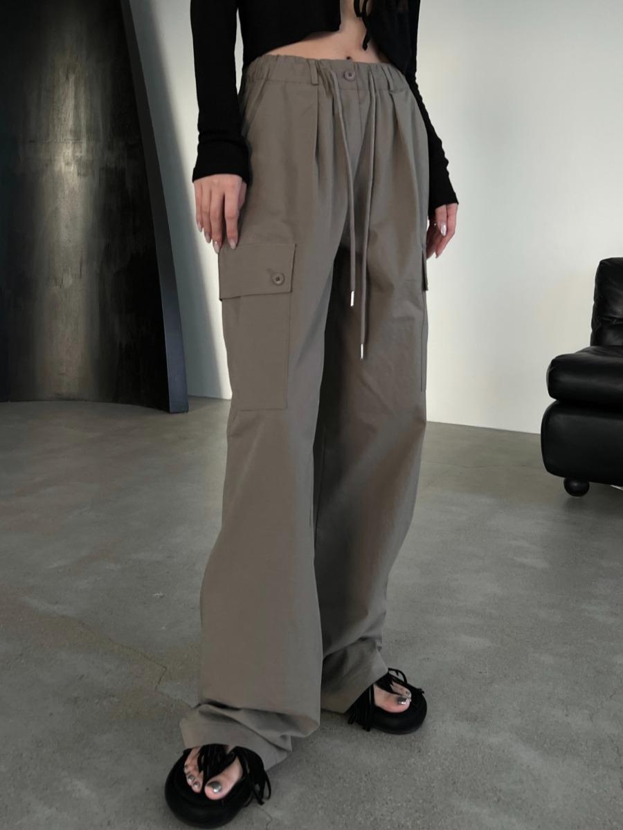 Habit String Cargo Pants (3color)