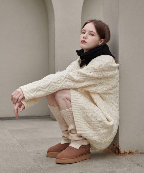Sophia Cable Knit One-Piece