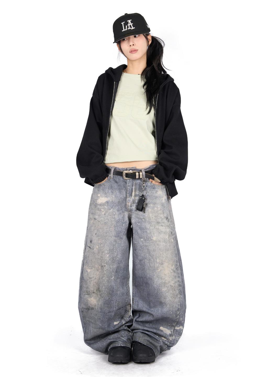 PAINTED BLUR JEANS