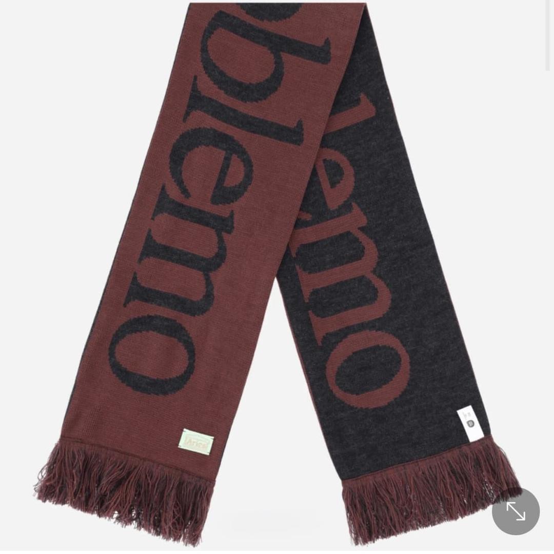 에리즈 머플러 목도리 풋볼 스카프 브라운 | 후루츠패밀리