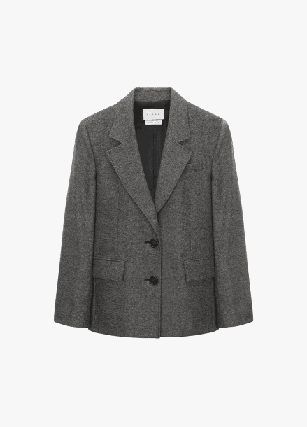 [시즌오프]테일러드 투 버튼 베이직 자켓