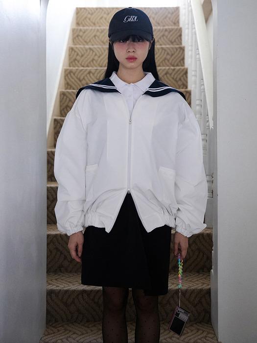 SAILOR NECK WIND JUMPER