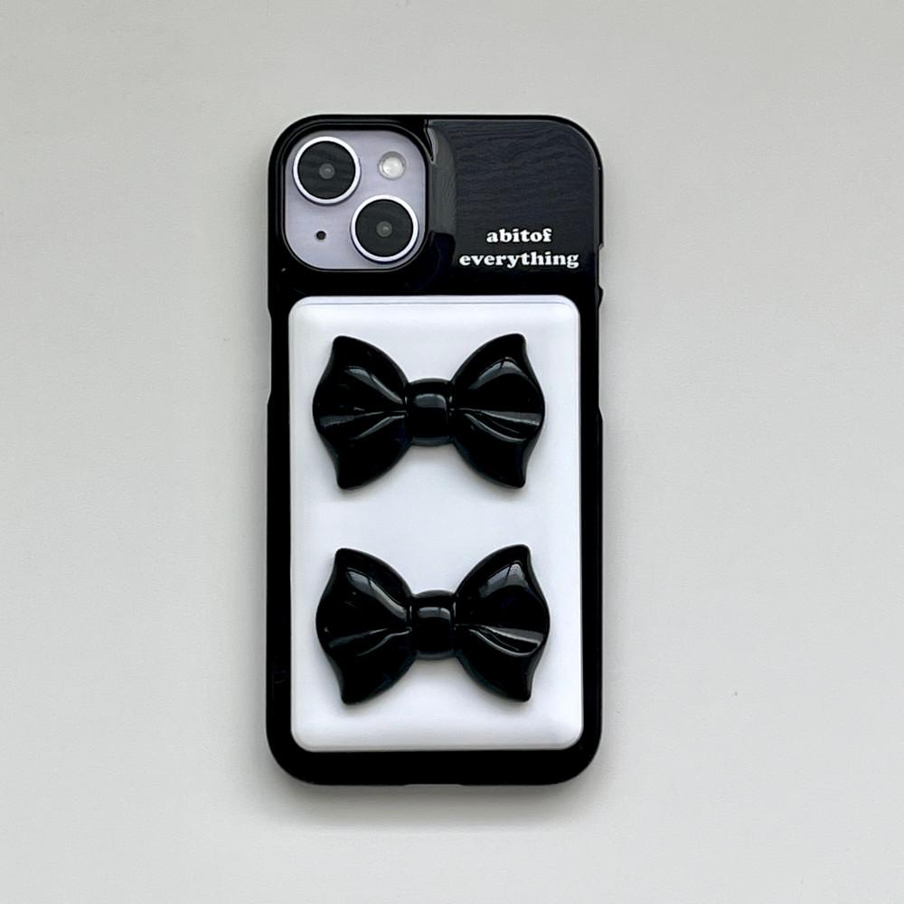 ABOE l 아비오에 블랙리본 카드홀더 케이스 세트