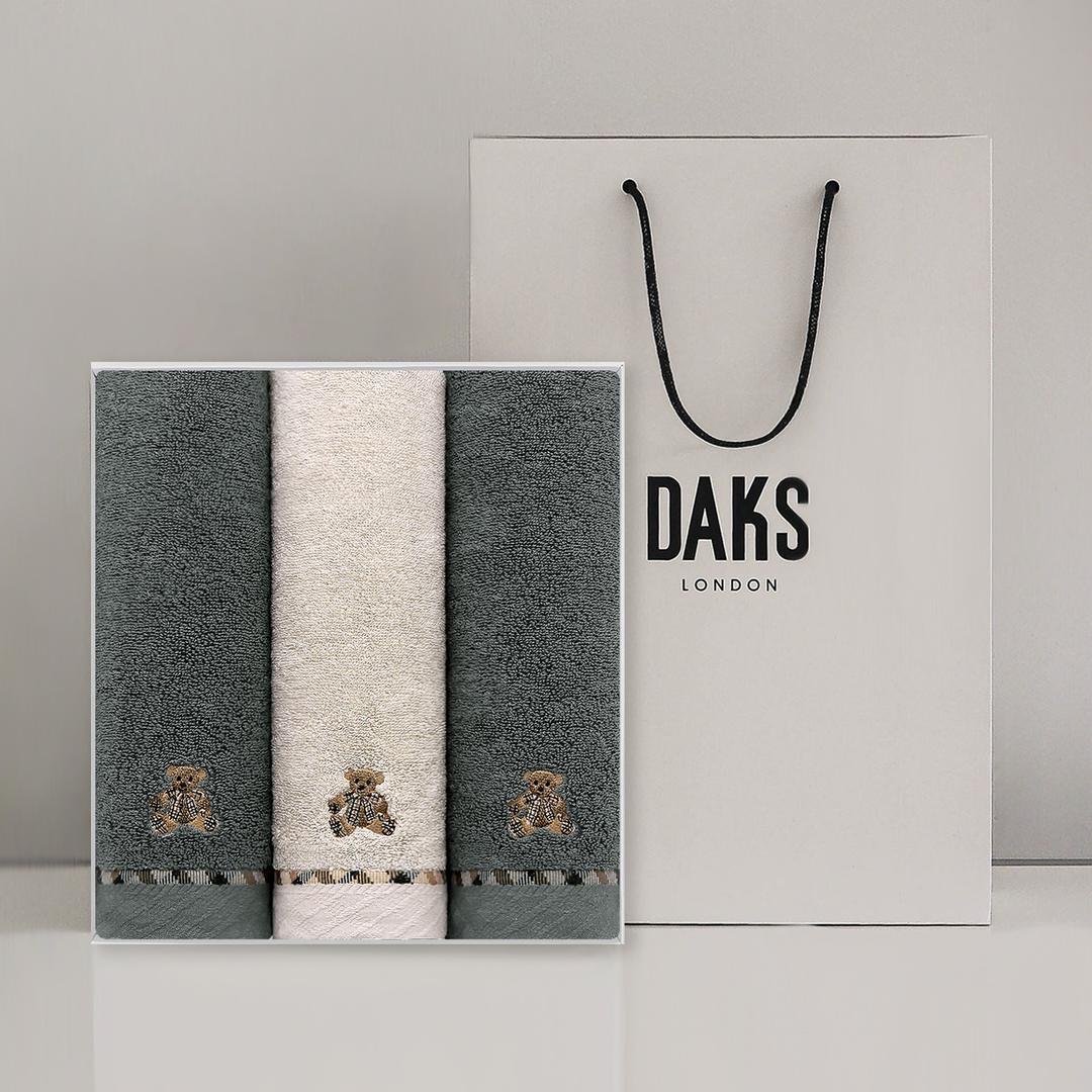 닥스 솔리드체크세면3매