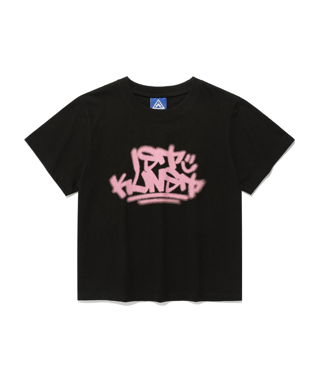 ik tag logo crop tee_black