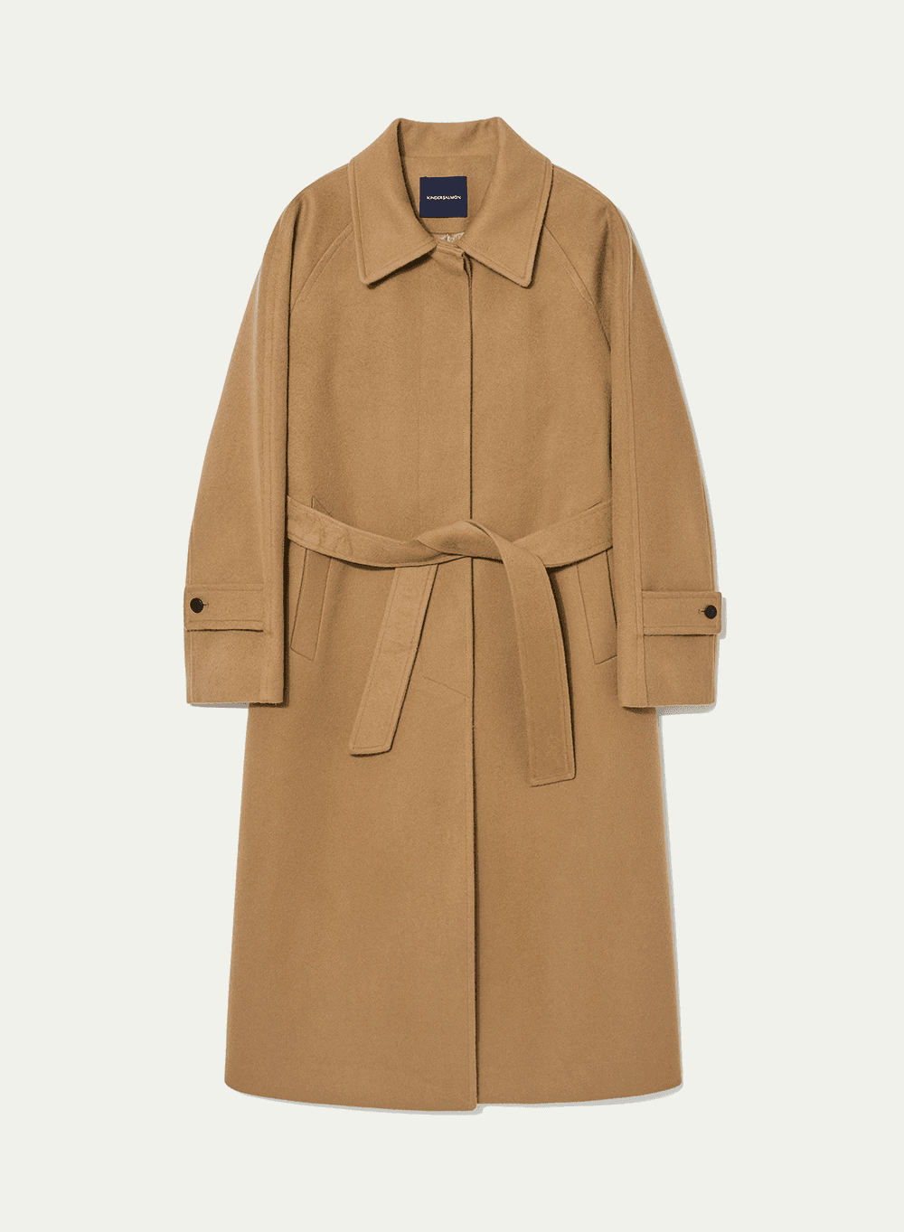 Cashmere Single Coat Camel