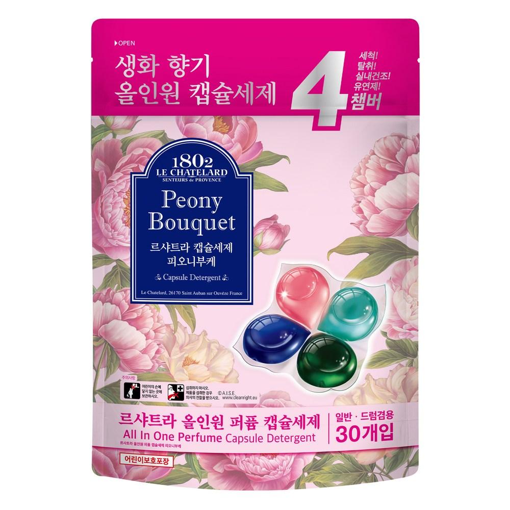 르샤트라1802 올인원 퍼퓸 캡슐세제 피오니부케 - 캡슐/시트세제 | 쿠팡