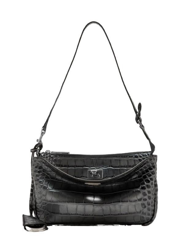 발렌시아가 로데오 슬링 포쉐트 그레이 숄더백