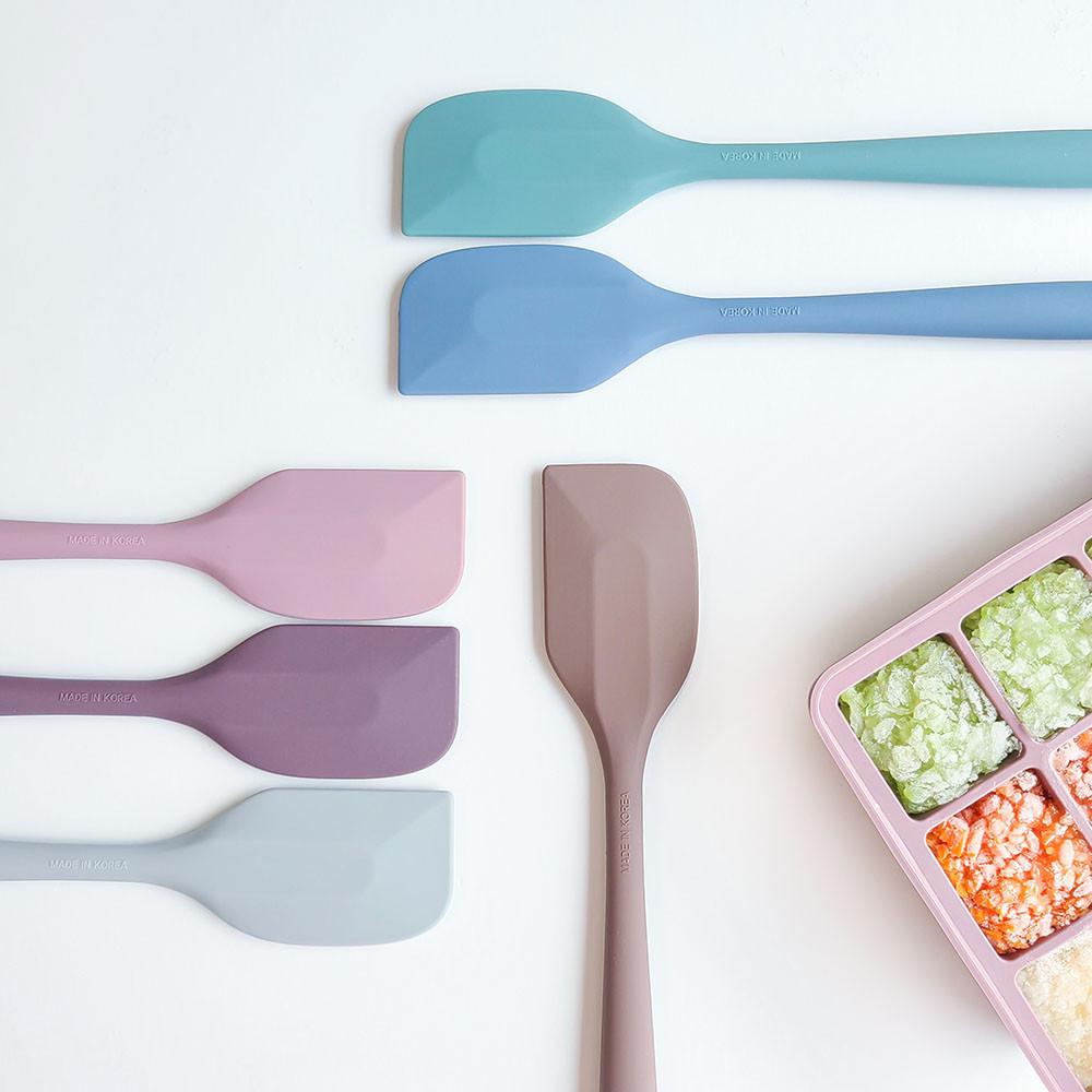이디프 실리콘 주걱 스파츌라 이유식 미니 알뜰주걱 볶음
