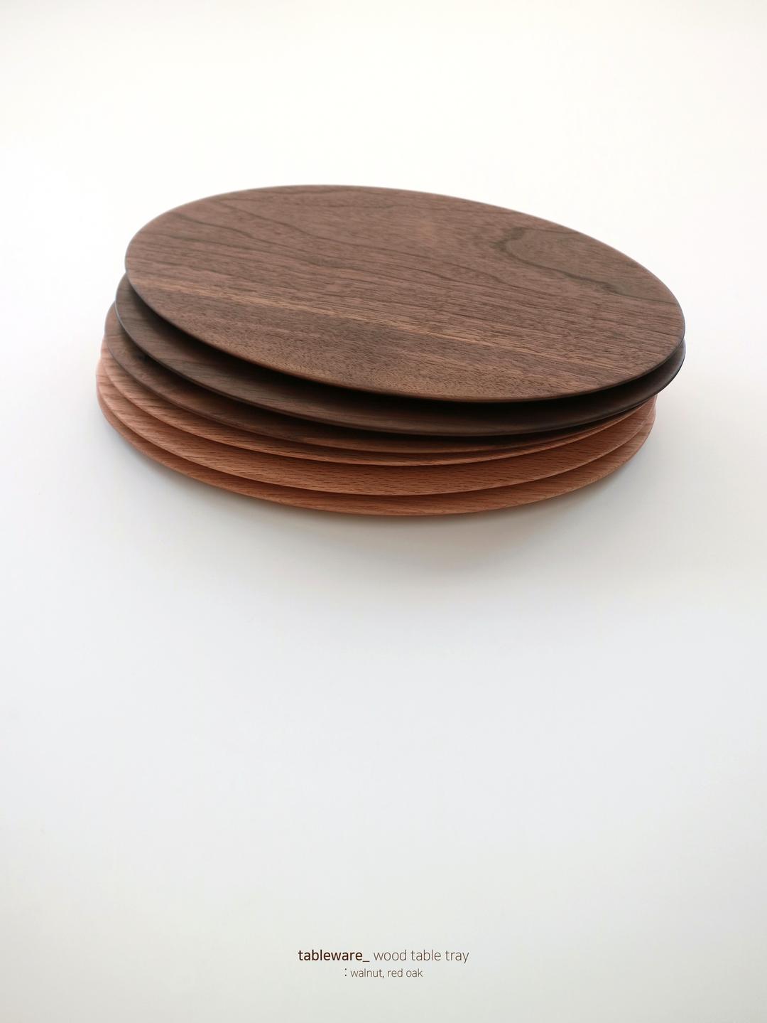 [워소템X쉼,things] 우드 테이블 트레이_2color