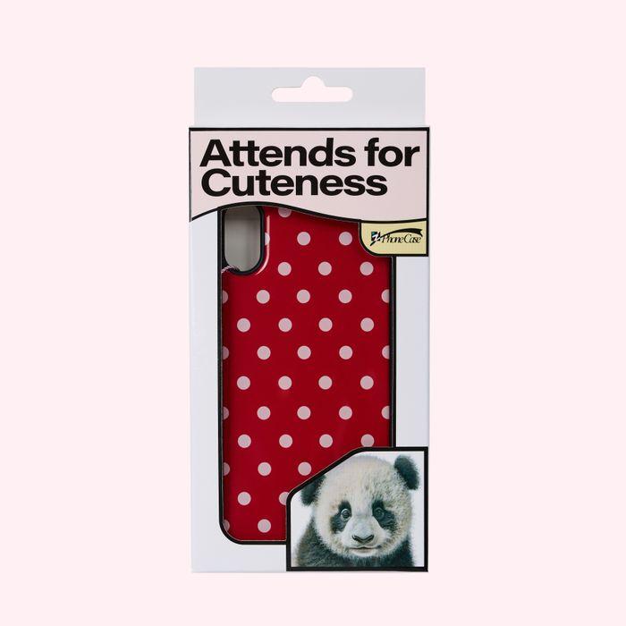 Dots dots case (Red)