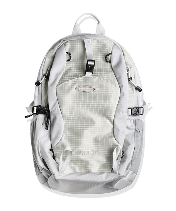 NOI1388 nylon daily backbpack (light gray)