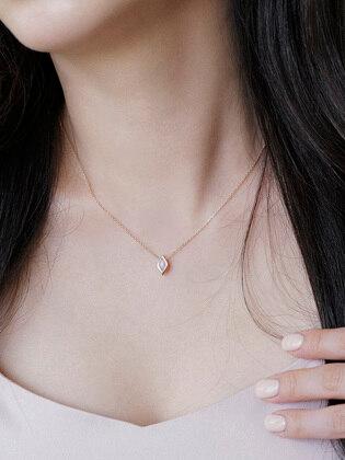 14k 시드 오팔 목걸이