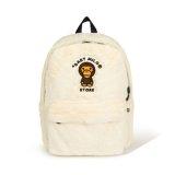 베이프 백팩 BABY MILO FAUX FUR MEDIUM AK70-189-302