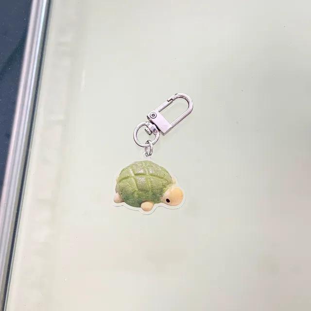 Turtle bread keyring, 메론빵 거북이 키링
