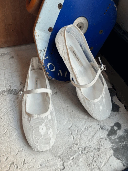 Flower Net Mary Jane