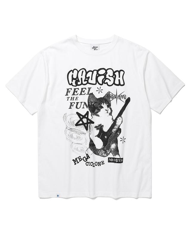 [4월 18일 예약배송] MEGA CYCLONE SS TEE[WHITE]