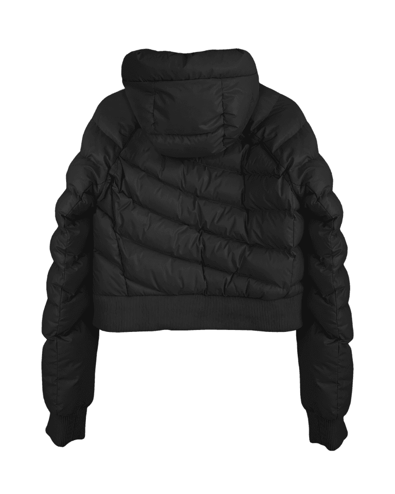 [pre-order] as"on short Puffer jacket (Black)