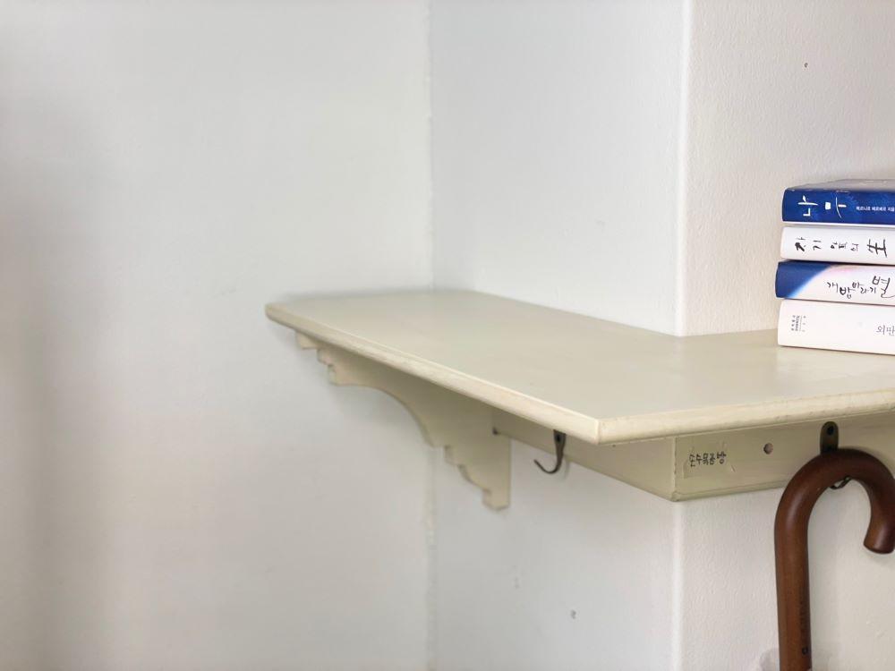 아웃 코너 선반