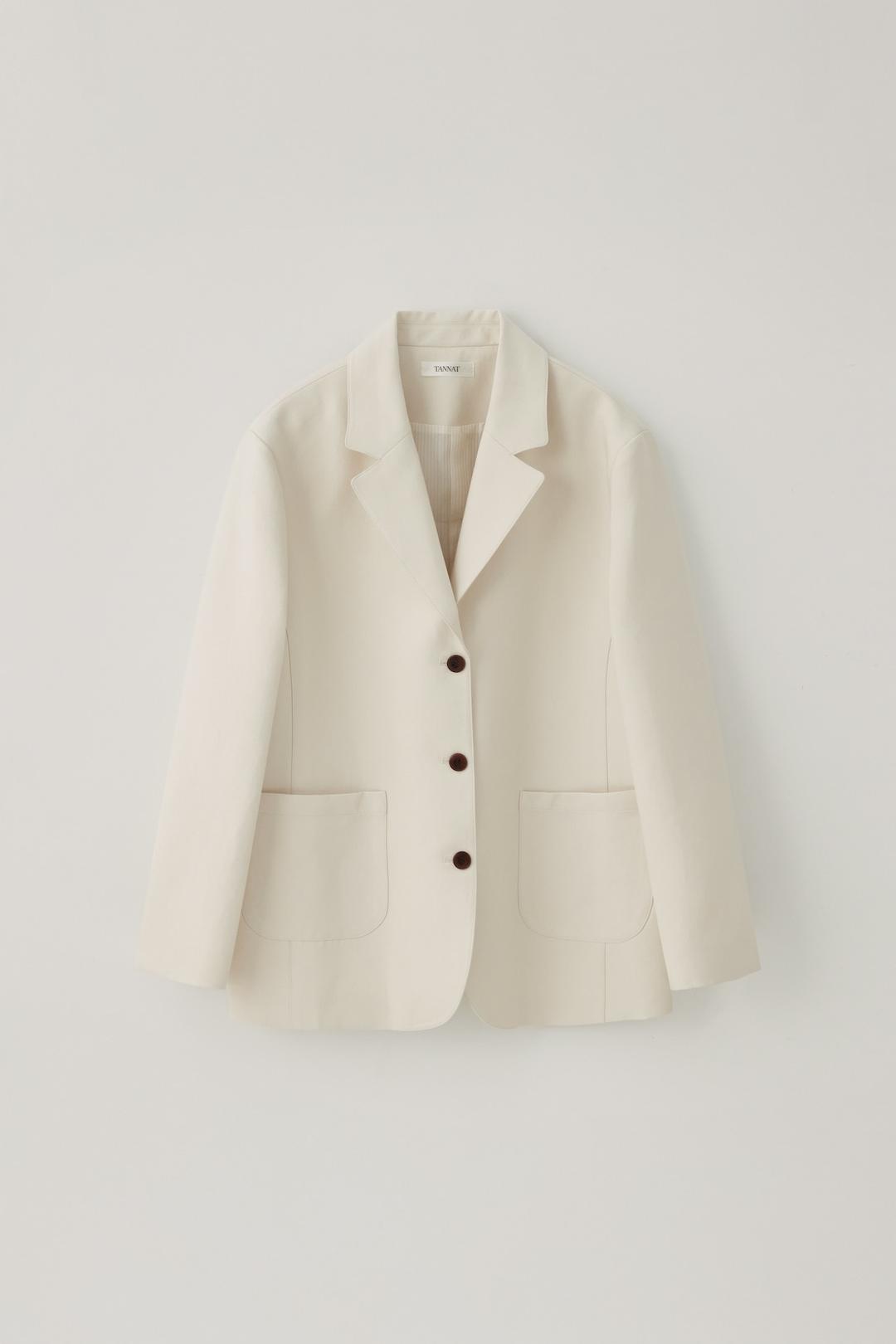 2nd re-stock) T/T Soft tailor oversized jacket (cream)