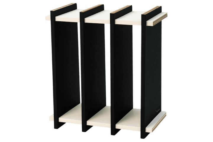 FLAT 003 Black / Ivory