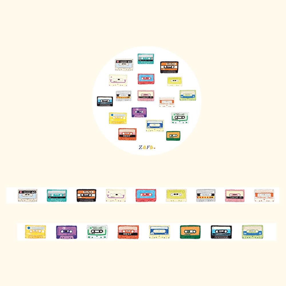 [자파점] 빈티지 카세트 마스킹테이프