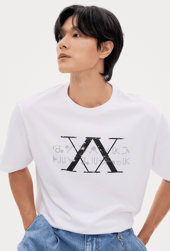 [8/21 순차출고] [헌터X헌터] 반팔 티셔츠(WHITE)_SPRLF49U03